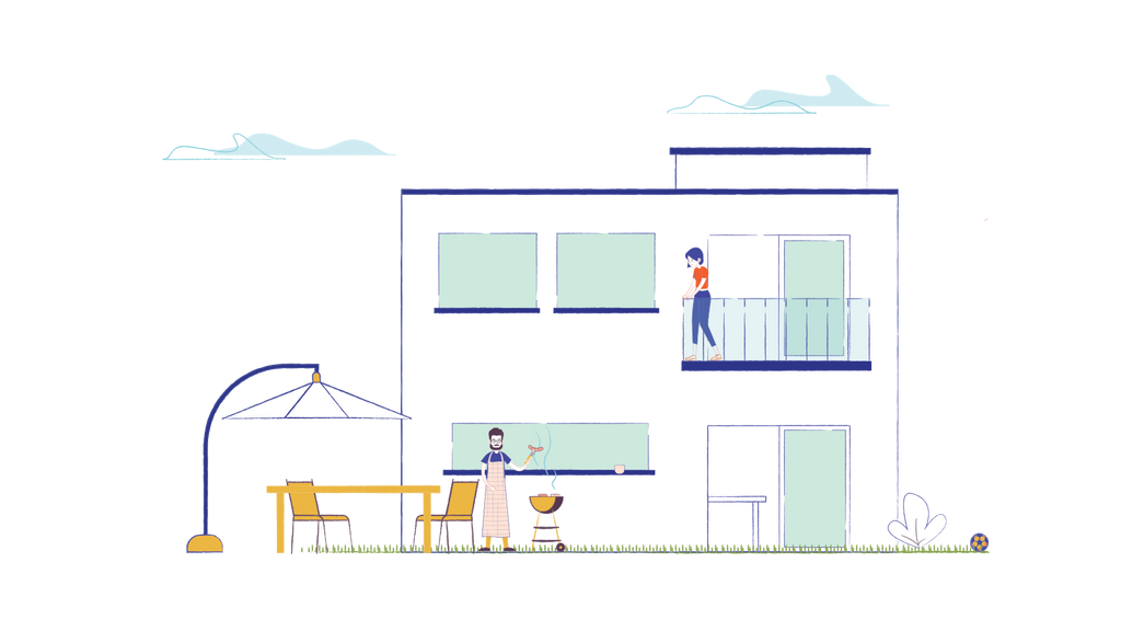 maison avec jardin