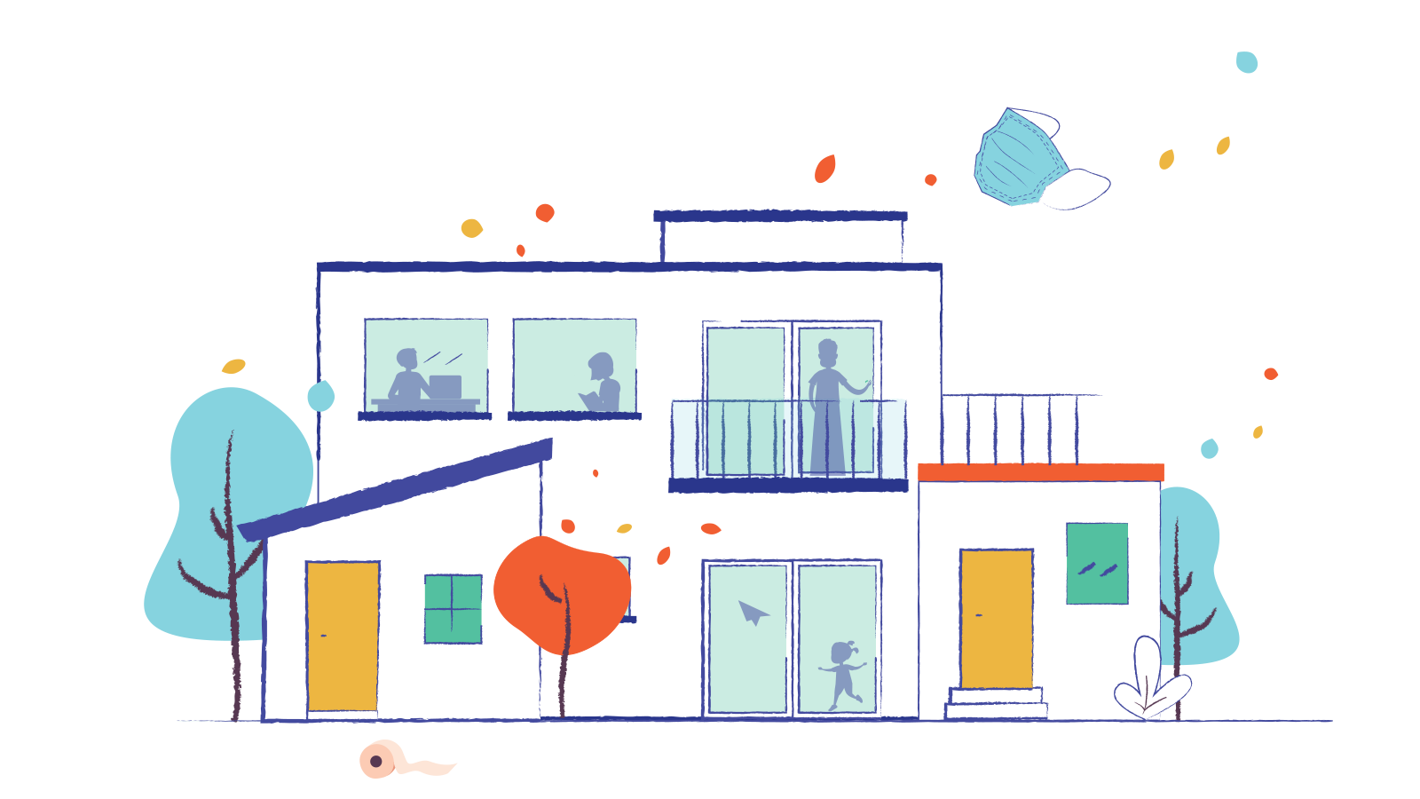 Covid Illustration